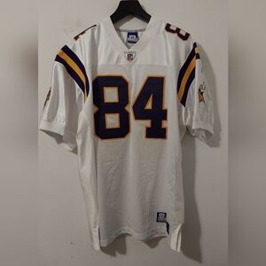 Reebok Authentic Minnisota Vikings Randy Moss Away Jersey Size 52